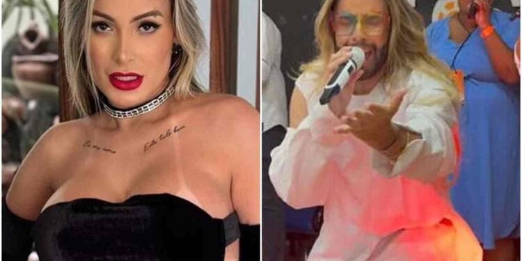 Andressa Urach quer parceria com pastor gay para “povoar o céu”