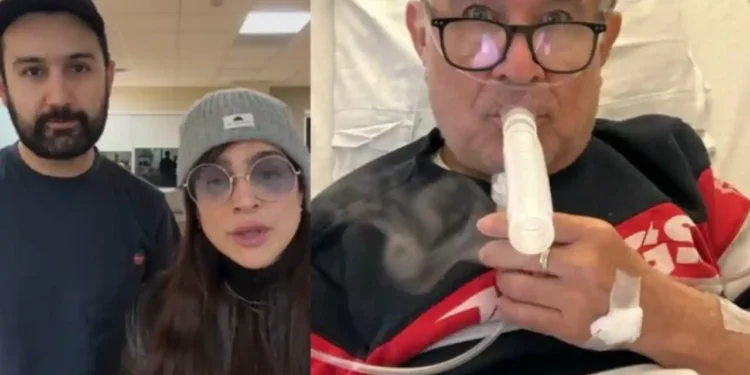 Pai de Daniela Araújo é diagnosticado com câncer e família faz vaquinha