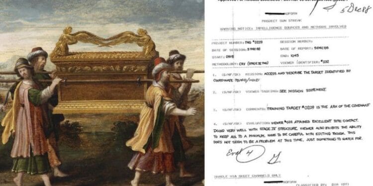 CIA teria confirmado localização da Arca da Aliança