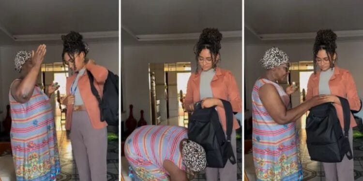 Mãe ora pela filha antes de sair para o trabalho e vídeo viraliza