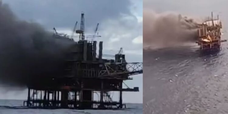 Números de feridos em Plataforma de Petróleo que pegou fogo no RJ sobe para 32 pessoas