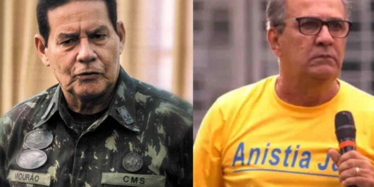 Mourão defende generais e qualifica Malafaia como “falastrão e sem escrúpulos”