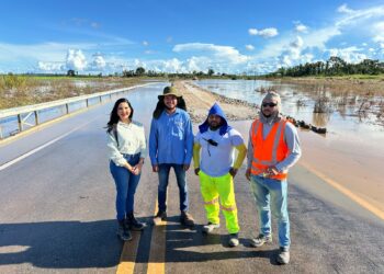 Cristiane Lopes solicita e o DNIT realiza o alteamento da BR-425