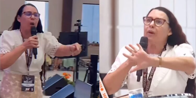 pregadora diz que línguas do profeta Miguel são cachorrada