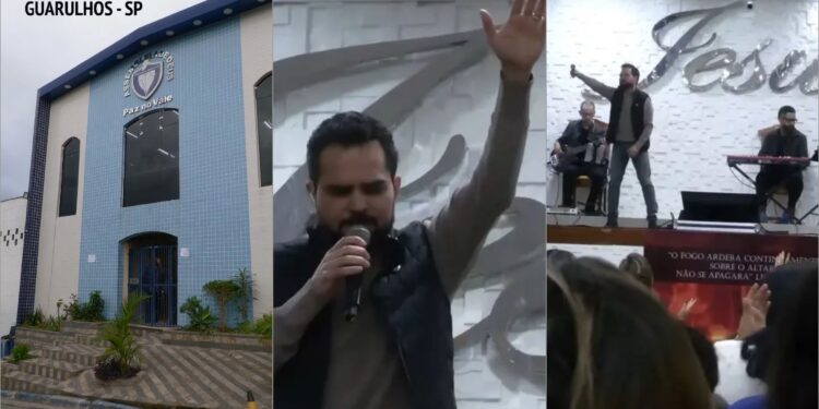 Vídeo mostra Luciano Camargo cantando na Assembleia de Deus