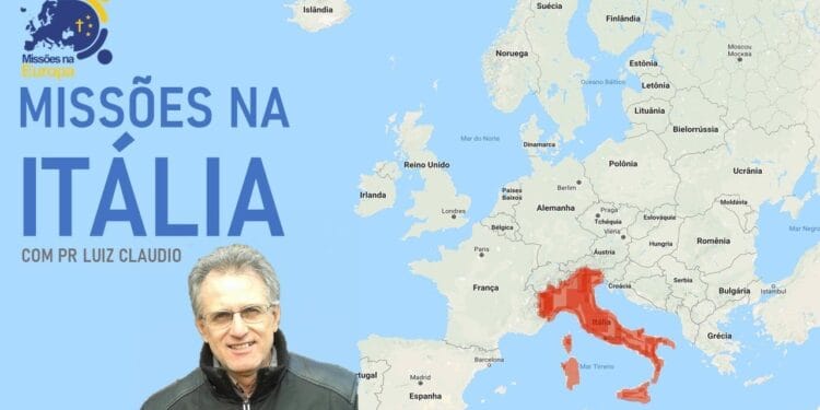 Missionário relata avanço evangelístico na Itália e projeta metas