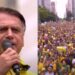“Se acham que vou desistir, que vou fugir, estão muito enganados” diz Bolsonaro