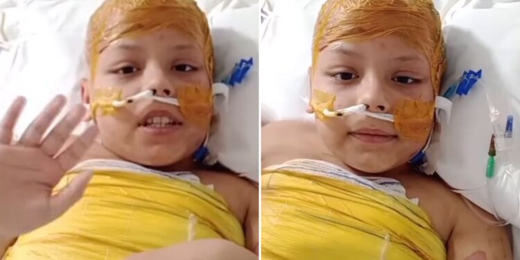 “Milagre”: Menino de 8 anos sobrevive após levar choque de 25 mil volts