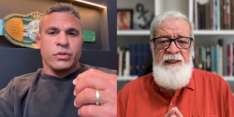 Vitor Belfort promove live com Augustus Nicodemus nesta quinta-feira