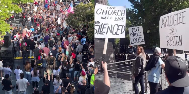 Adoração continua em Seattle após protesto contra evento cristão: “A Igreja está viva”