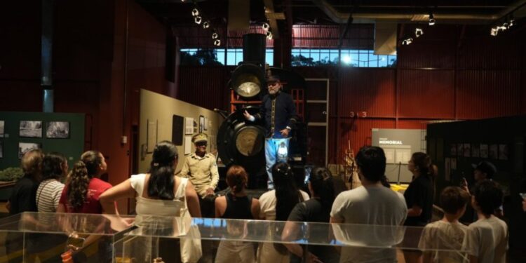 “Uma Noite no Museu” leva interatividade à população no complexo EFMM