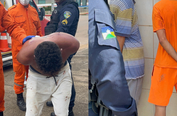 Briga entre moradores de rua deixa dois esfaqueados em casa de apoio