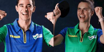 Tênis de mesa: Calderano e Takahashi avançam à 3ª rodada do Mundial