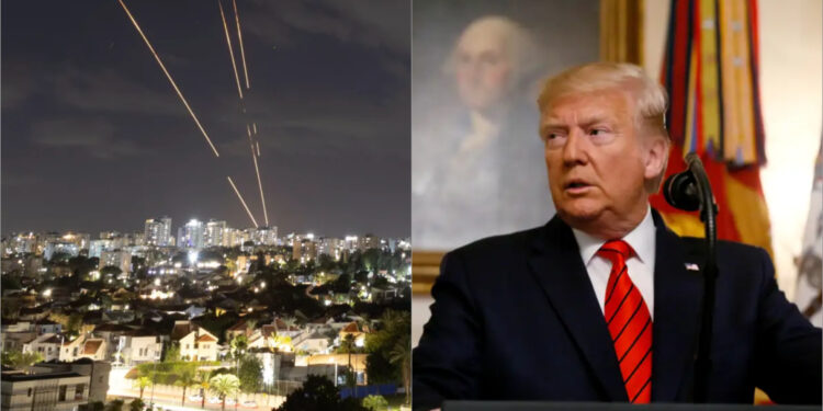 Donald Trump segue Israel para criar escudo