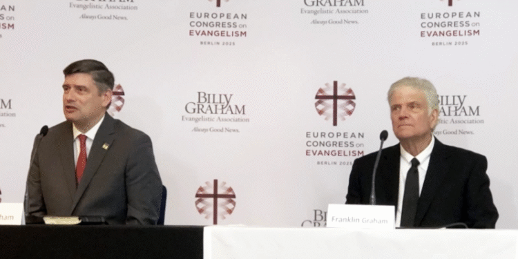 Franklin Graham abre Congresso Europeu sobre Evangelismo, na Alemanha