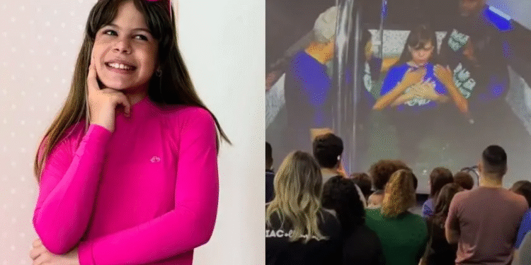Atriz mirim Millena Brandão foi batizada antes de falecer aos 11 anos