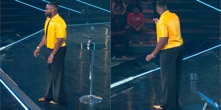 Pastor enfrenta críticas por usar roupas femininas durante sermão