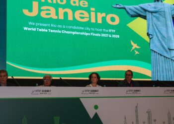 Rio de Janeiro será a sede do Mundial de Tênis de Mesa em 2029