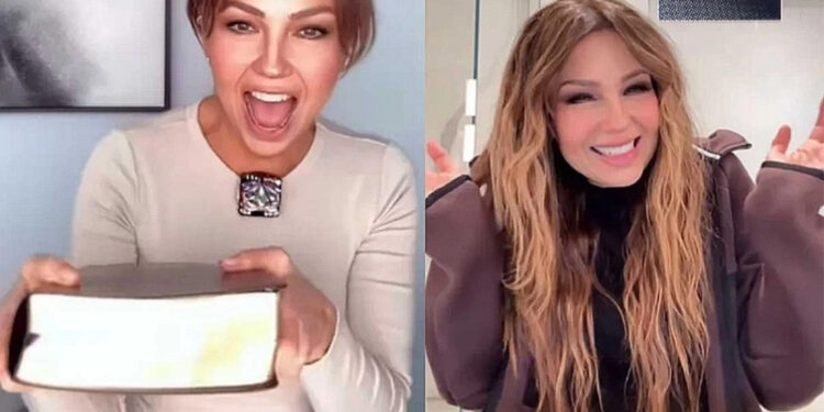 Thalía distribui 500 Bíblias aos fãs e compartilha a fé cristã