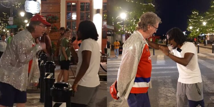 Pregador de rua é hostilizado, mas surpreende ao orar por agressor: “Venha para Cristo”