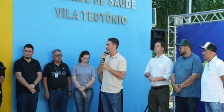Unidade de Saúde de Vila Teotônio é reinaugurada após reforma completa