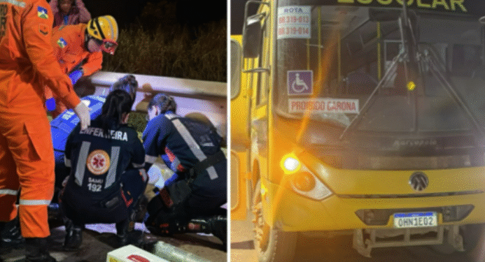 Tragédia na BR-319: homem morre atropelado por ônibus escolar na ponte sobre o rio Madeira