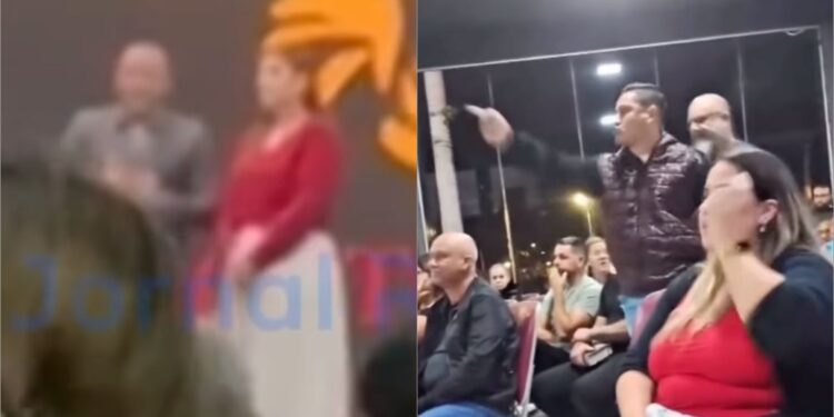 pastor é acusado de adultério na igreja e culto vira tumulto