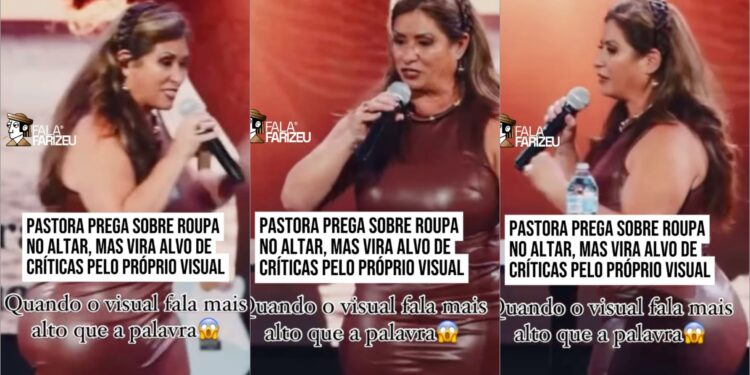 pastora pede decência ao vestir mas sua roupa gera reação