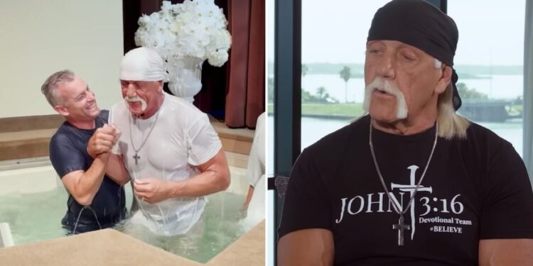 Poucos meses após ser batizado, ex-lutador Hulk Hogan morre aos 71 anos