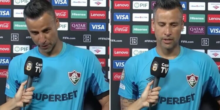 Goleiro diz que sucesso do Fluminense é fruto de oração: “Estamos sempre de joelhos”