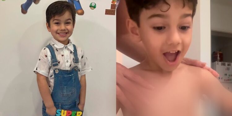 Mãe viraliza ao ensinar sobre oração ao filho com dinâmica: ‘Ensino a importância de orar’