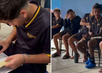 Times opostos se unem para ler a Bíblia; evangelismo leva 22 atletas a Jesus