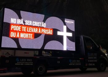Protesto no Rio alerta sobre perseguição no Irã: “Ser cristão pode te levar à morte”