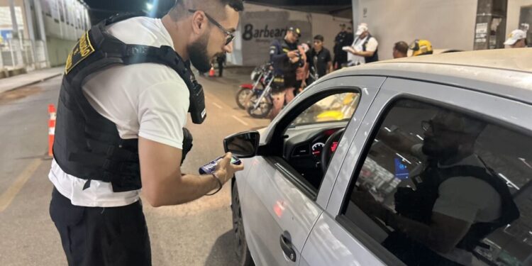 Para reforçar segurança no trânsito, operação Lei Seca Nacional é realizada simultaneamente em seis municípios rondonienses