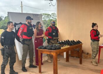 Capacitação em armamento e tiro é realizada para policiais penais em São Francisco do Guaporé e Ji-Paraná