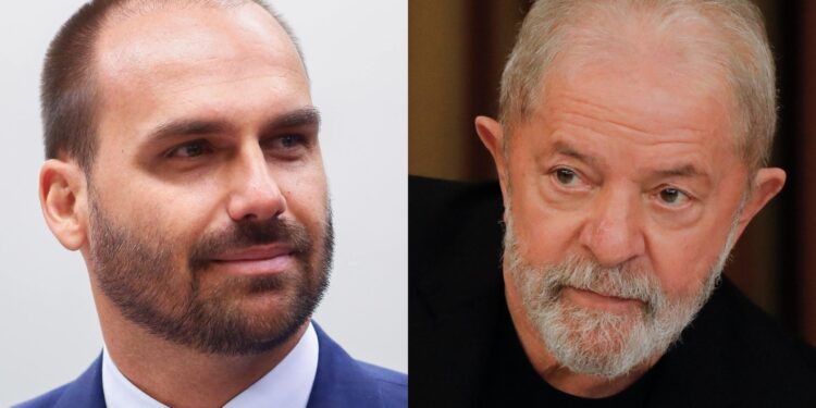 Eduardo ironiza a reação petista após ameaça de Trump