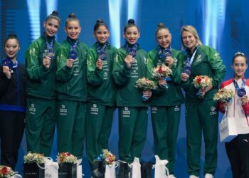 Ginástica rítmica: Brasil leva ouro inédito na Copa do Mundo, em Milão