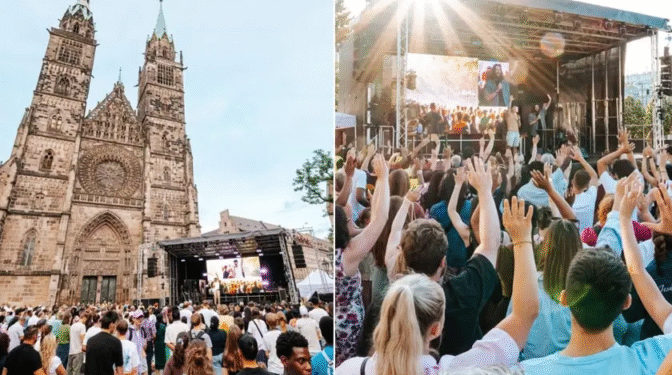 Mais de 1.300 pessoas aceitam a Jesus durante campanha evangelística na Alemanha
