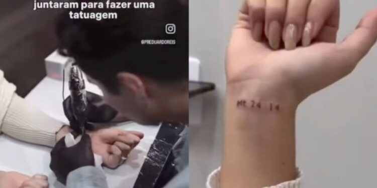 Igreja faz mutirão para tatuar fiéis com versículo e gera polêmica