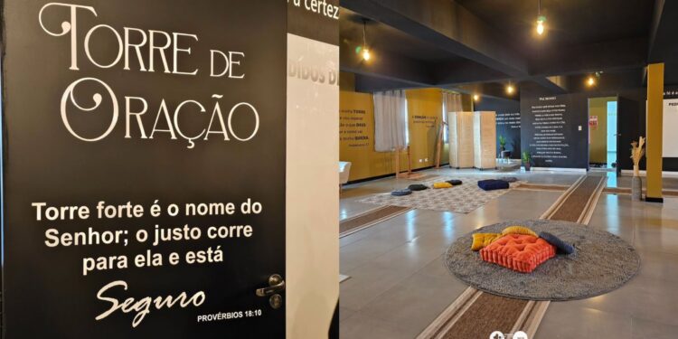 Torre de Oração inaugurada: espaço permanente de intercessão