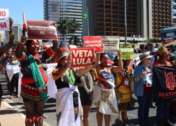 Marcha das Mulheres Indígenas defende luta contra a violência