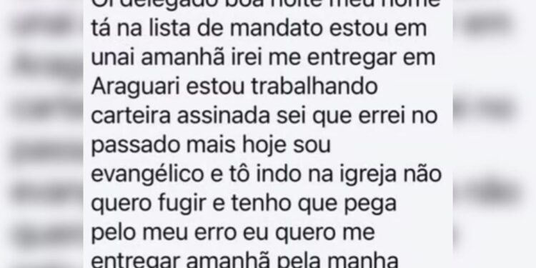 Foragido aceita Jesus e se entrega à polícia em MG: ‘Vou pagar pelo meu erro’