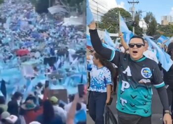 Milhares de cristãos vão às ruas pedir democracia e paz em Honduras: “Viemos orar”