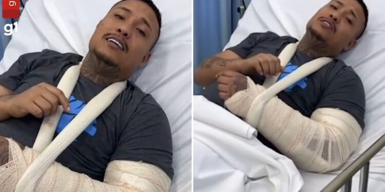 Cantor gospel baleado diz que ‘nasceu de novo’ e canta louvor em hospital