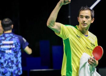 Hugo Calderano quer vaga na semifinal em Foz do Iguaçu