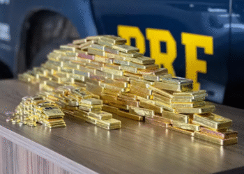 PRF faz maior apreensão da história:103 kg de ouro apreendidos em Roraima levantam suspeita sobre origem em Rondônia