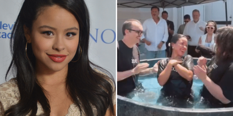 Após ser batizada, atriz Cierra Ramirez declara: ‘Melhor decisão da minha vida’