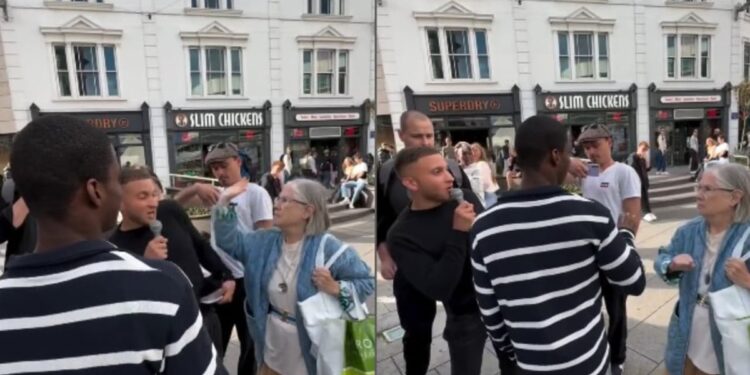 Evangelista leva tapa no rosto enquanto pregava sobre arrependimento na Inglaterra