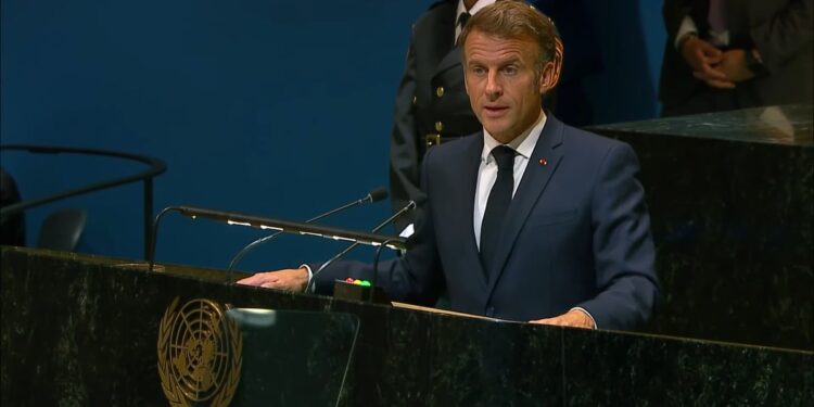 Na ONU, França reconhece Estado da Palestina oficialmente