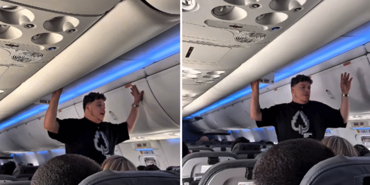 Durante voo, jovem testemunha encontro com Jesus: ‘Me livrou de vícios’